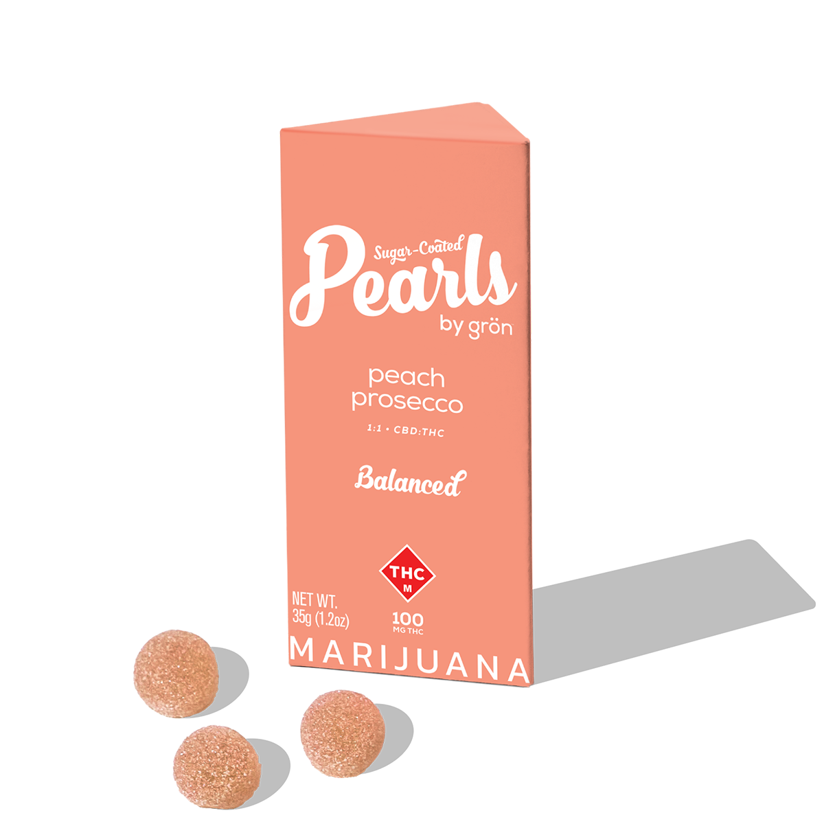 Photograph of product: Raspberry Lemonade Oui'd Pearls | 100mg