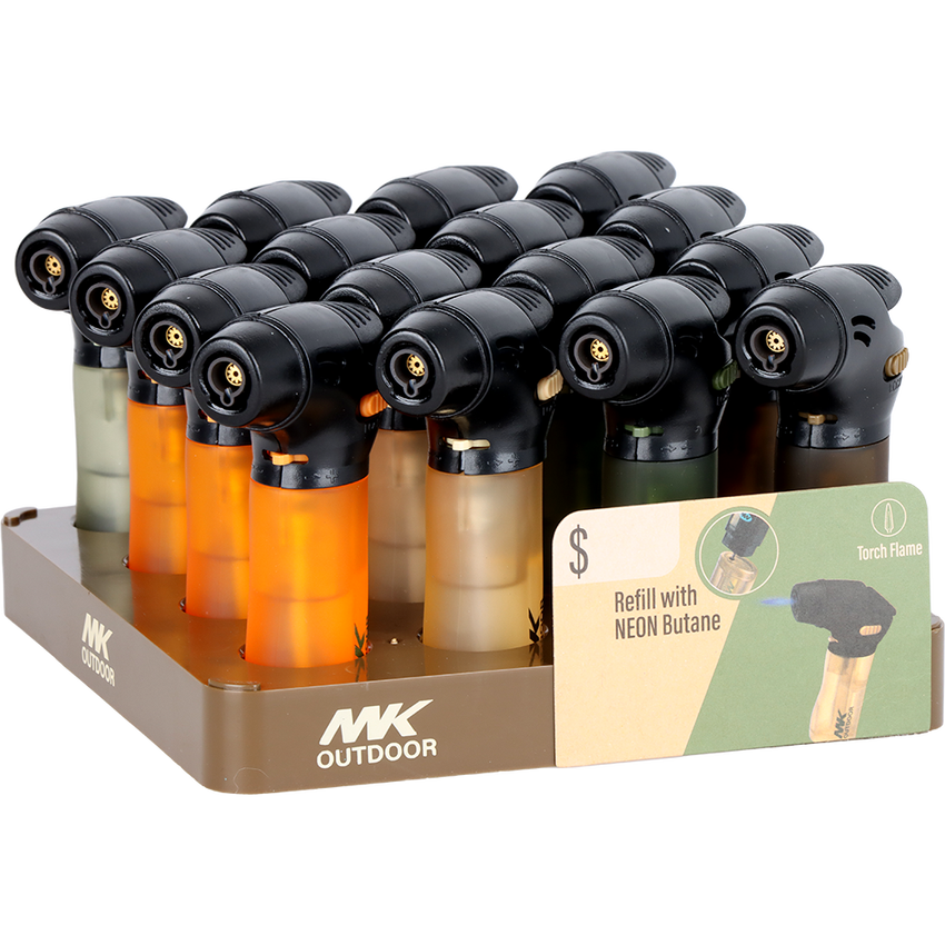 Photograph of product: Outdoor Series Refillable 3" Torch Lighter - Assorted Colors