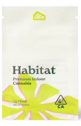 Photograph of product: 1g Ronin OG Flower - Habitat