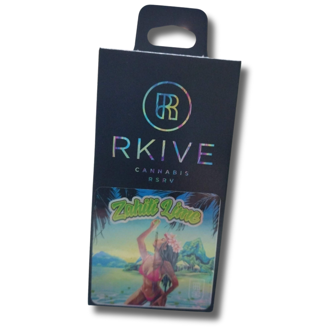 Photograph of product: Rkive .5G Live Rosin Pod Zahitit Lime