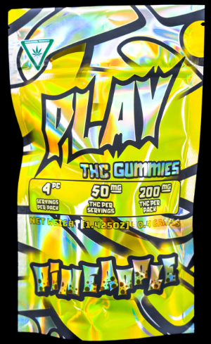 Photograph of product: Pineapple | PLAY | Gummies | 4x50mg