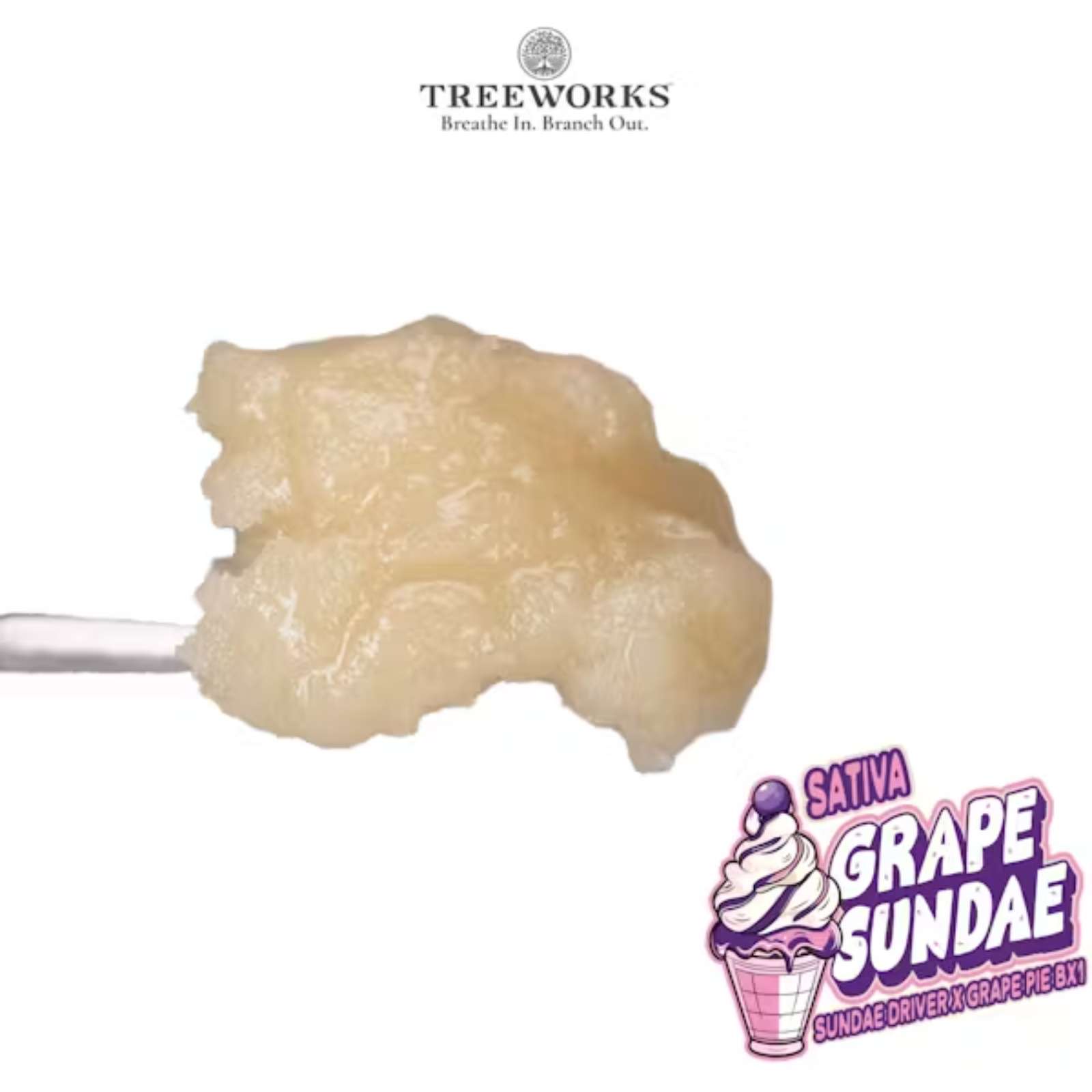Photograph of product: Grape Sundae (1.0g Live Rosin)