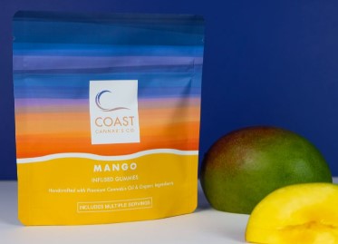 Photograph of product: Gummies - Mango - 100mg
