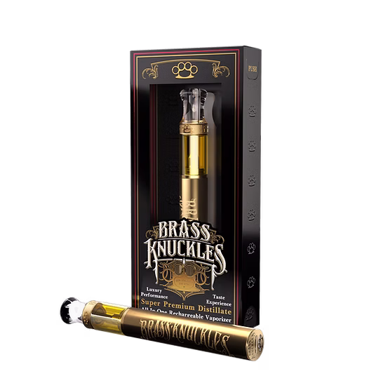 Photograph of product: Brass Knuckles Alaskan Thunder F*** .85g Disposable Vape