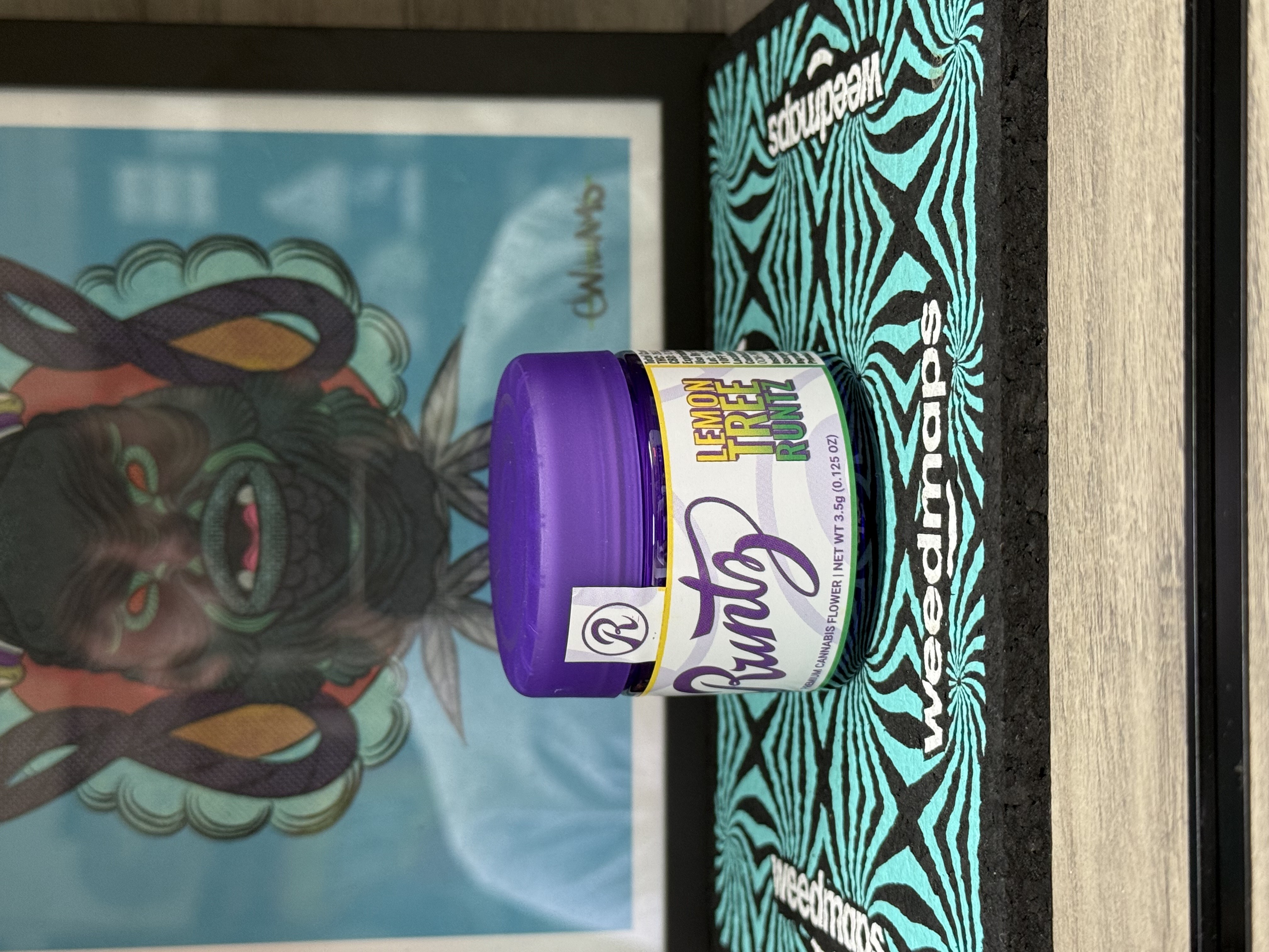 Photograph of product: Runtz Flower - Lemon Tree Runtz - 3.5g