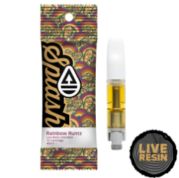 Photograph of product: FRESH COAST | RAINBOW RUNTZ | Oui'd | LIVE RESIN | 510 VAPE | 1G | REC