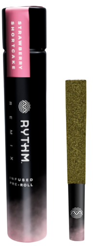 Photograph of product: Diamonds Infused Remix Strawberry Shortcake - Pre-Roll Single (1.0g)