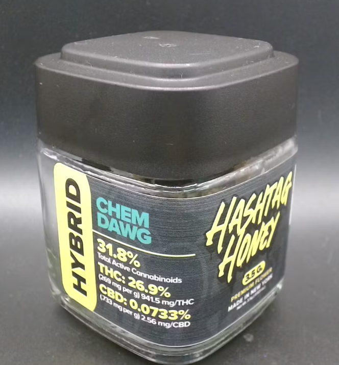 Photograph of product: au chocolattag Honey | Chem Dog Flower - 3.5g