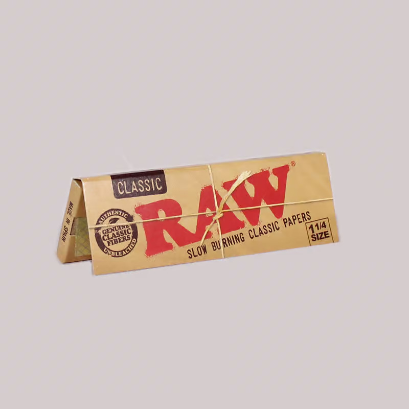 Photograph of product: RAW Classic Rolling Papers | 1 1/4