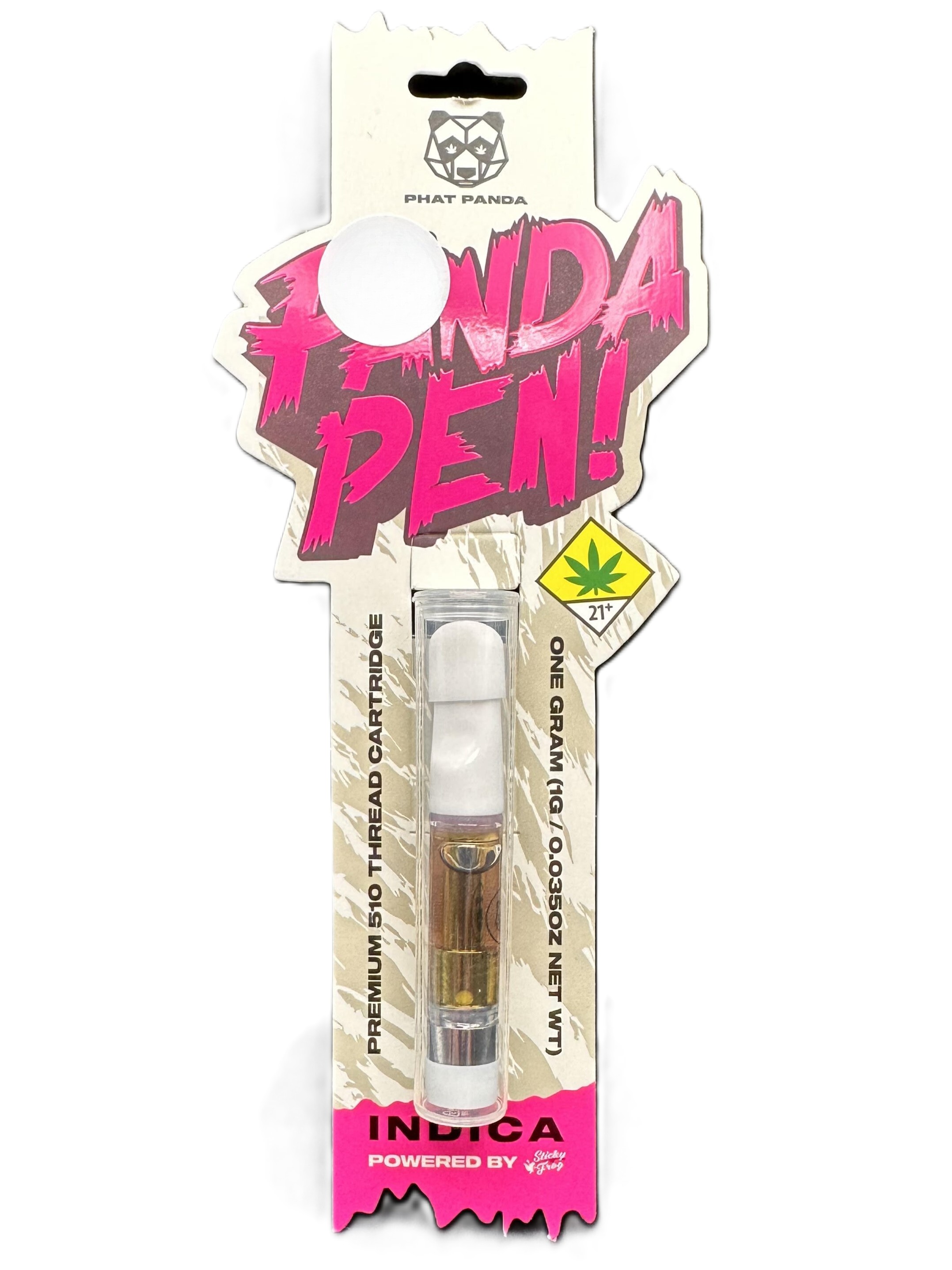 Photograph of product: DOH Panda Pen - Vape Cart: Huckleberry