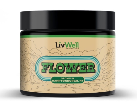 Photograph of product: LivWell Angie Whole Flower - - 3601 - 28g