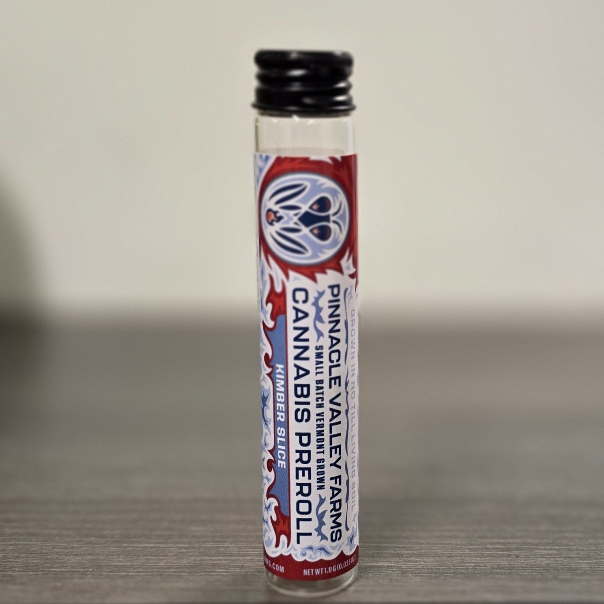 Photograph of product: Pinnacle Valley | Kimber Slice | 1g Pre Roll