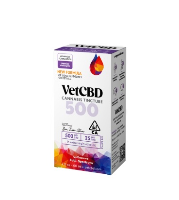 Photograph of product: VETCBD | 20:1 Regular Strength Tincture | 500mg CBD/25mg TH-oui