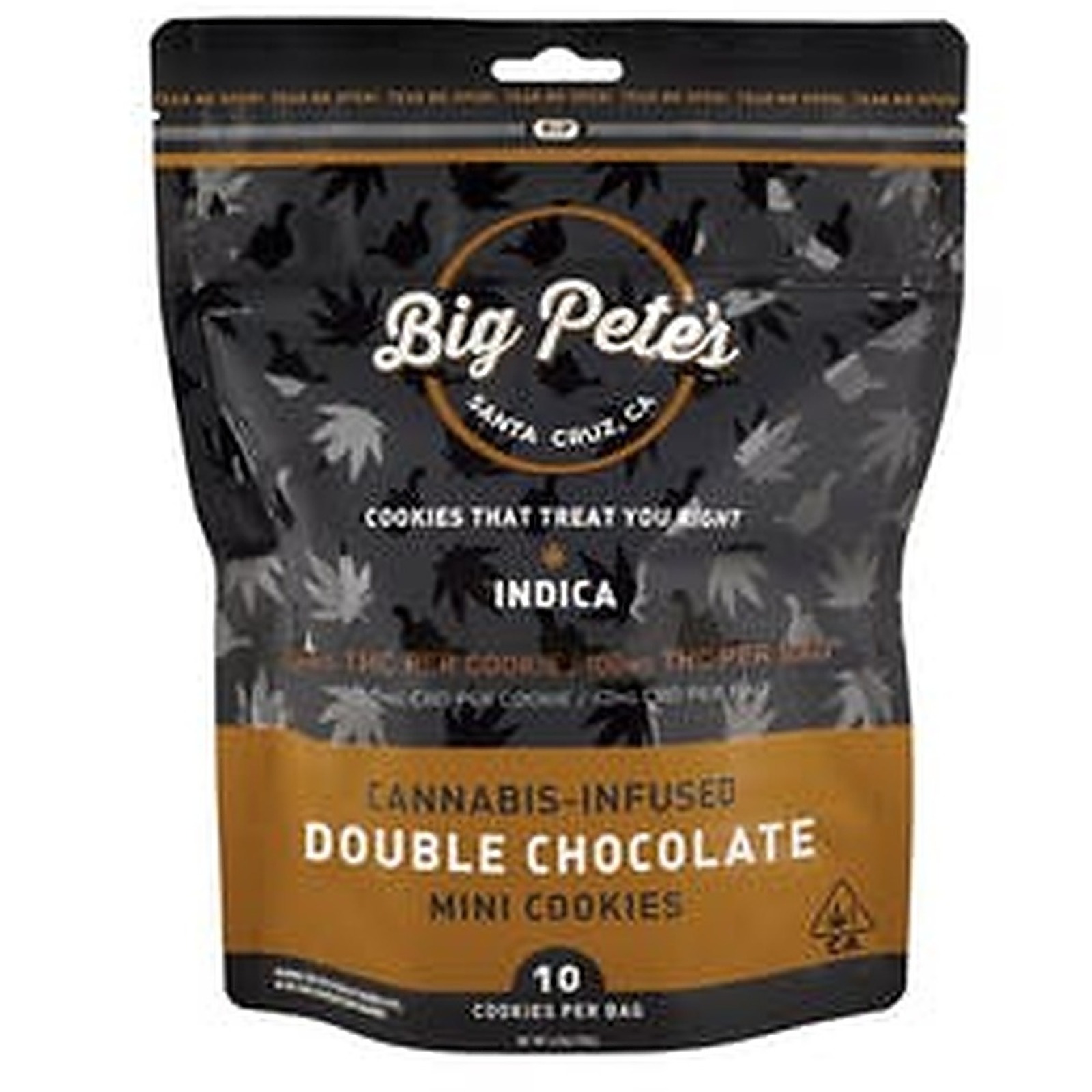 Photograph of product: 10pk Oui'd Double Chocolate Cookies Big Pete's