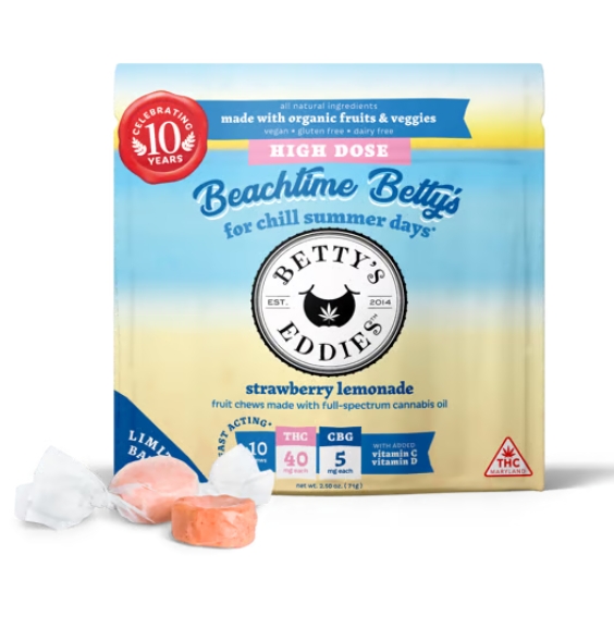 Photograph of product: Strawberry Lemonade | 10 x 40mg