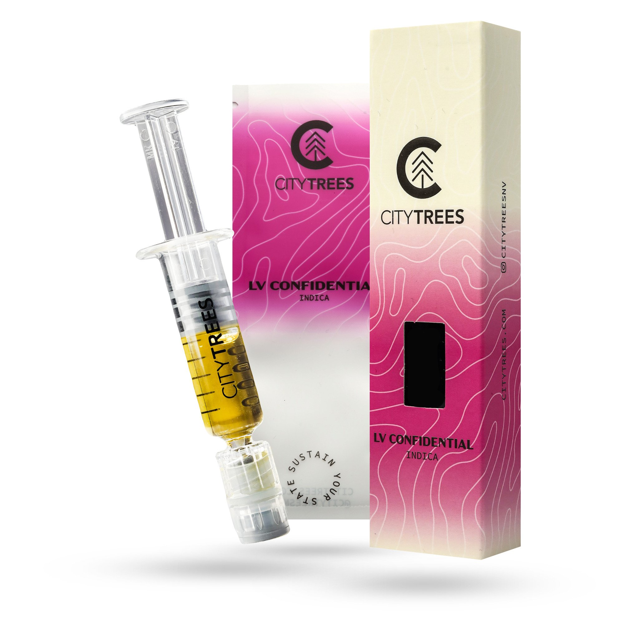 Photograph of product: City Trees | LV Confidential DAB Oil | 0.85g