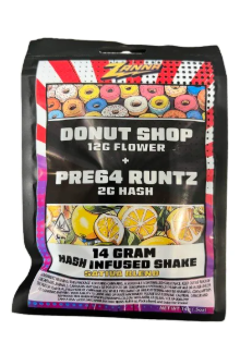 Photograph of product: Zanna Shake 14g Donut Shop x Pre 64 Runtz