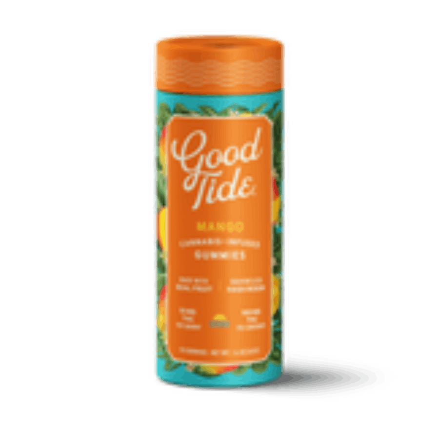 Photograph of product: Gummies 100mg - Good Tide - Mango