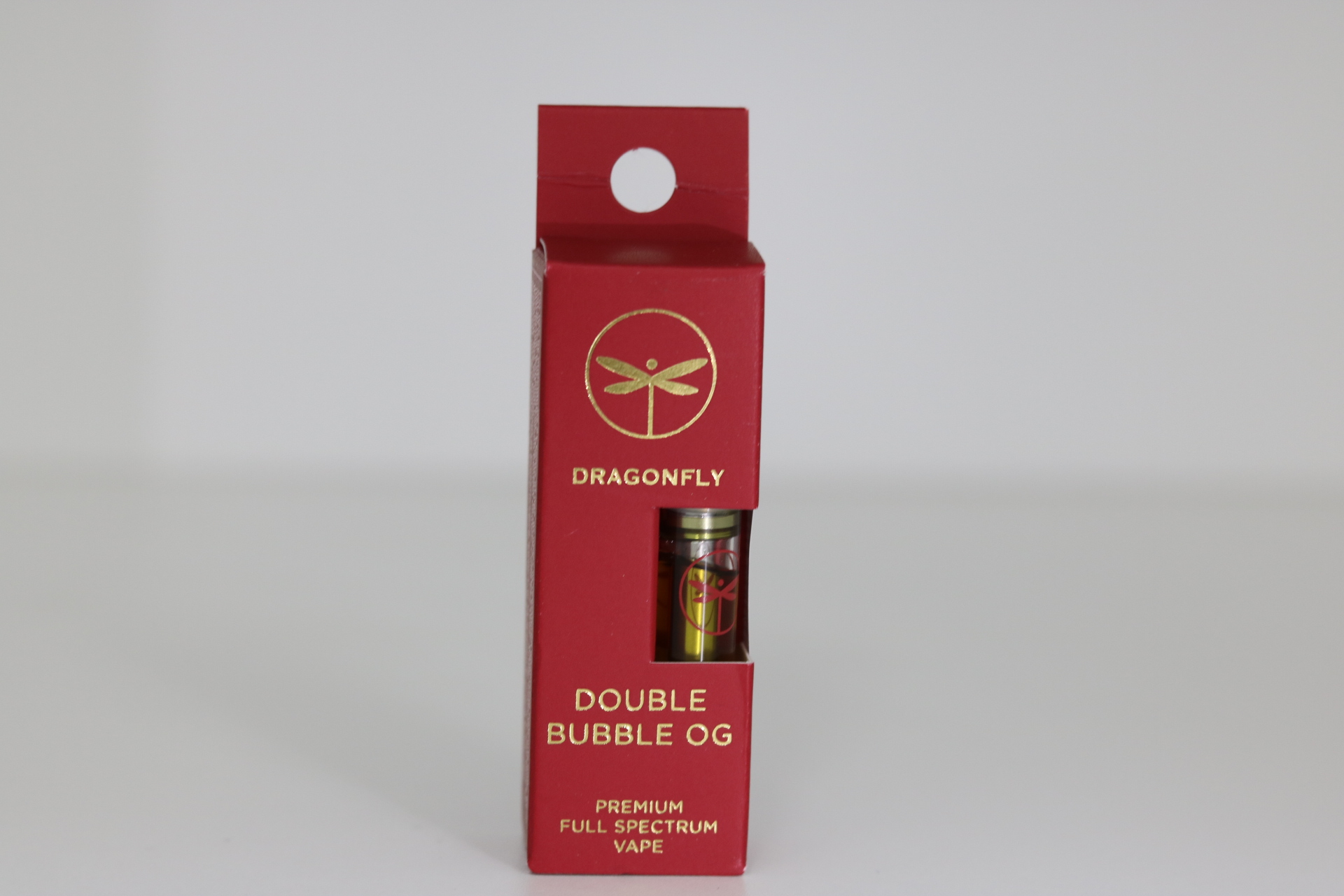 Photograph of product: Dragonfly Vega | Double Bubble OG | 510 Cartridge