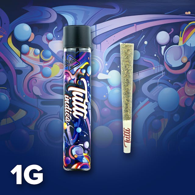 Photograph of Product: Pink Sunset - Infused Pre roll - 1g - Indica - 