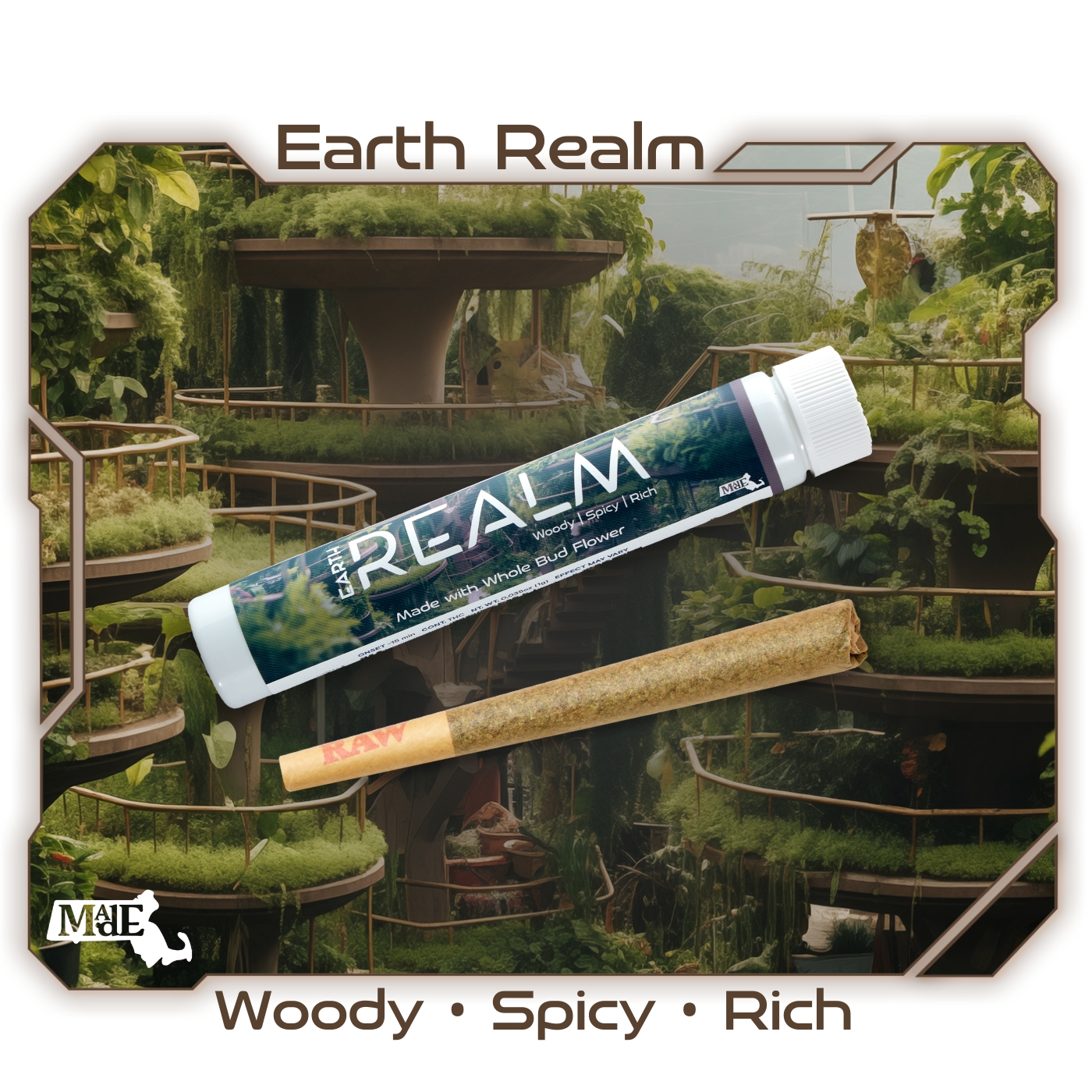 Photograph of product: Realm - Grape Crostata - Pre-Roll - 1g