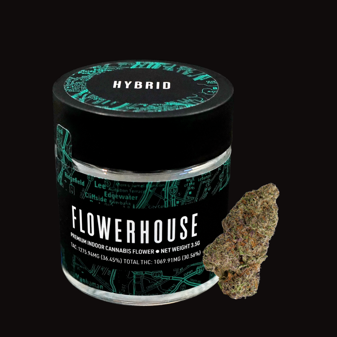 Photograph of product: FlowerHouse | KY Jealousy Indoor Flower | Hybrid - 3.5g
