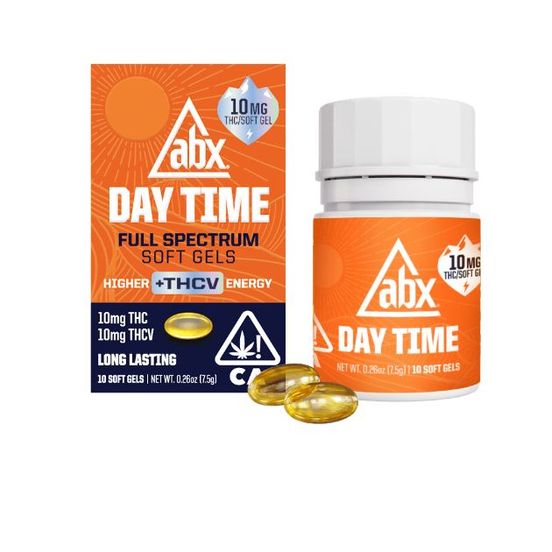 Photograph of product: Absolute Xtracts Day Time Soft Gels 10pk 10mg TH-oui/10mg TH-ouiv - 