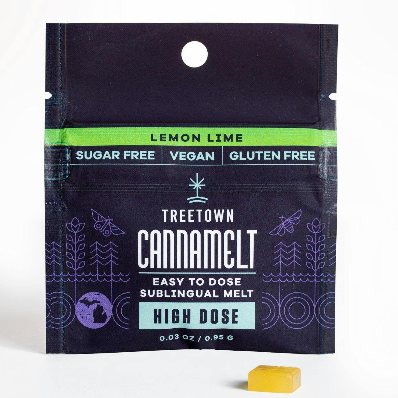 Photograph of product: Treetown Fruit Punch 200mg Cannamelt (Sugar-Free)