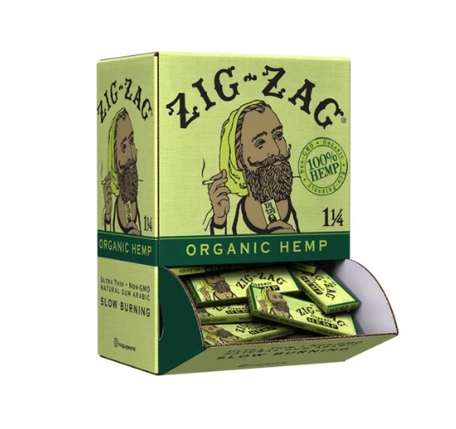 Photograph of product: Zig Zag Organic Hemp 1 1/4 Papers | Zig Zag