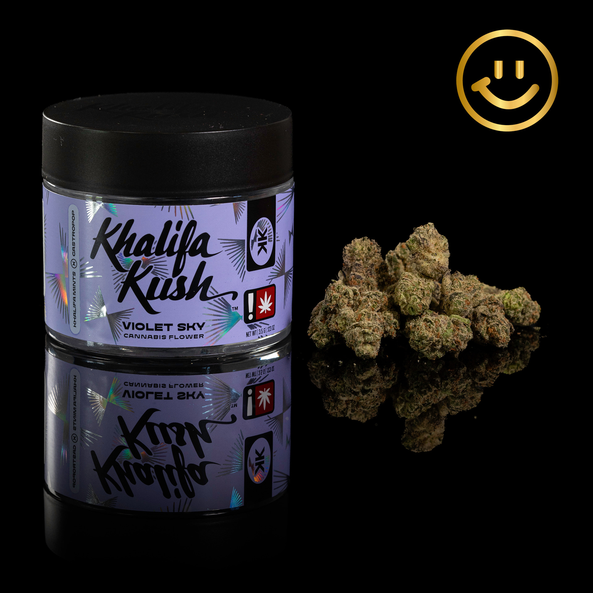 Photograph of product: Khalifa Kush | Violet Sky | indoor flower