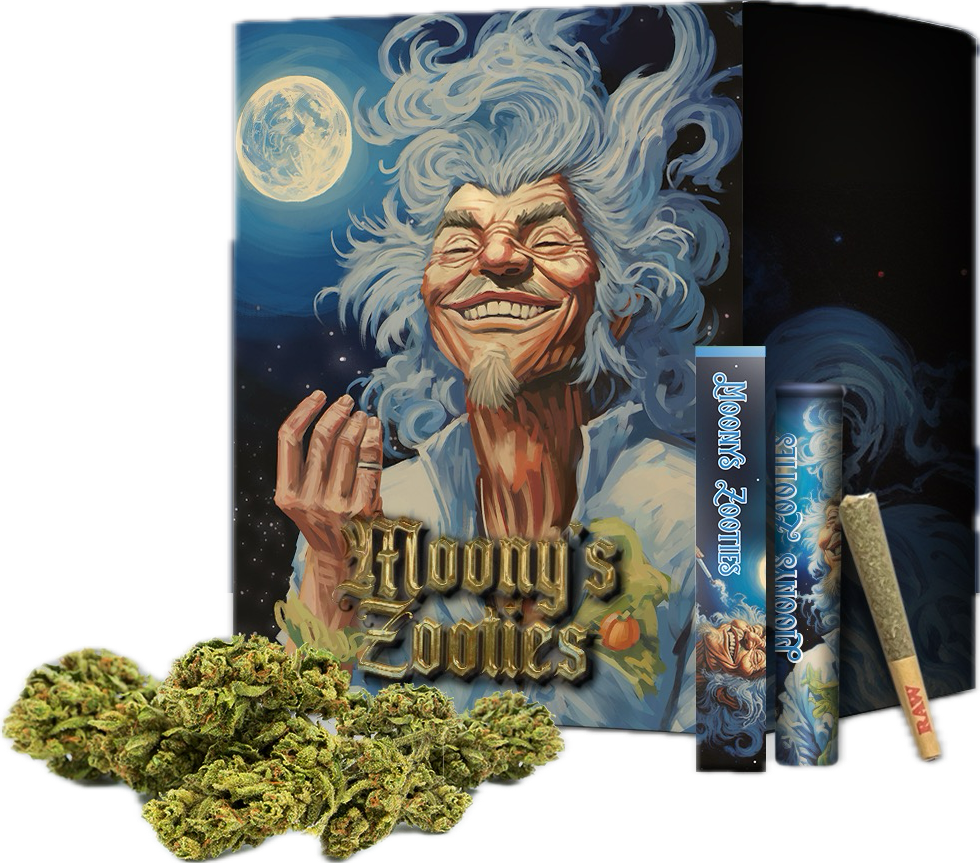 Photograph of product: Moonys Zooties /Tropical Cooler / 2PK / Pre-Roll
