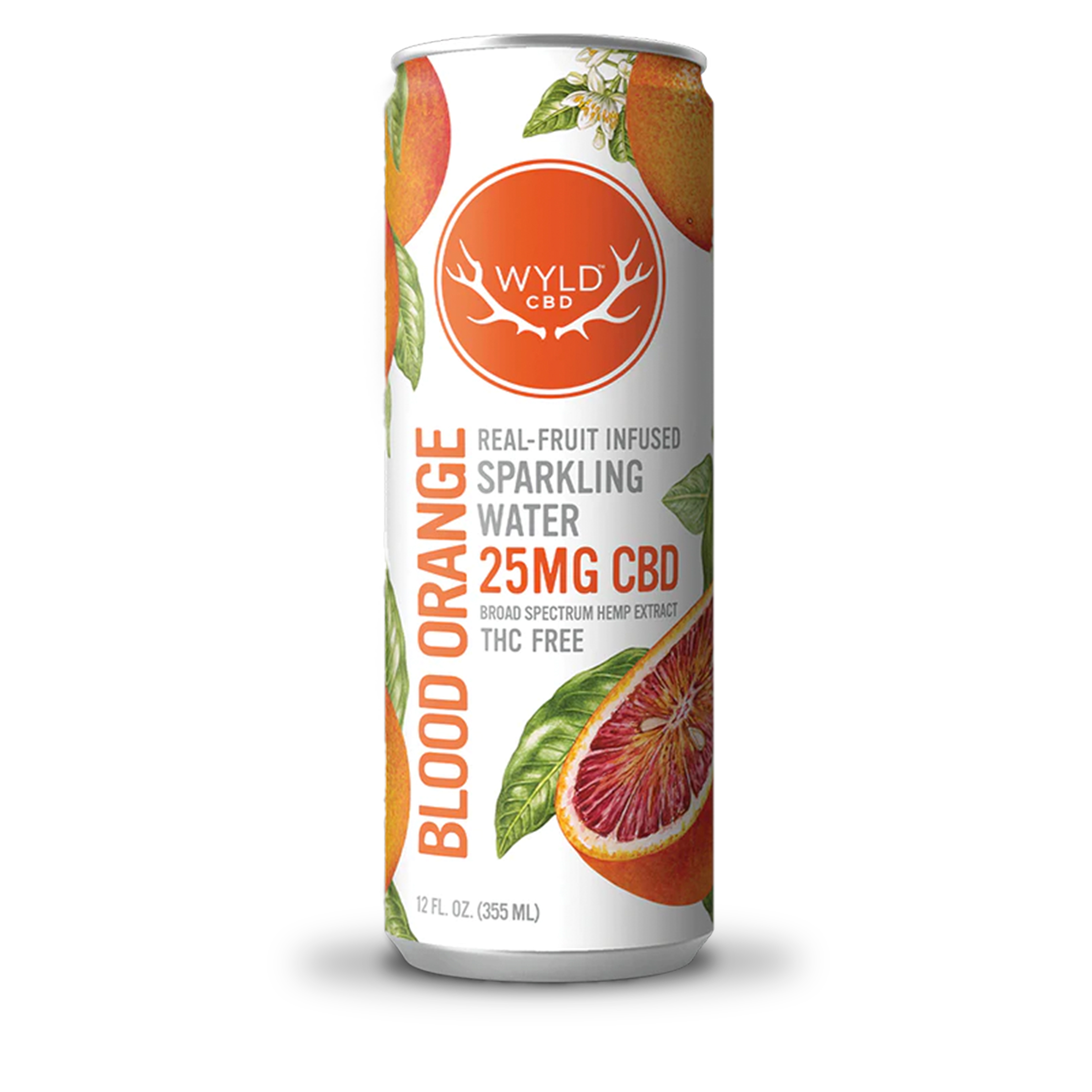 Photograph of product: Wyld - Blood Orange 50mg CBD Sparkling Water - 12oz