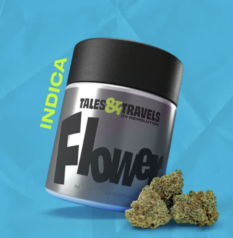 Photograph of product: TALES & TRAVELS PEACH CRESCENDO FLOWER 14G