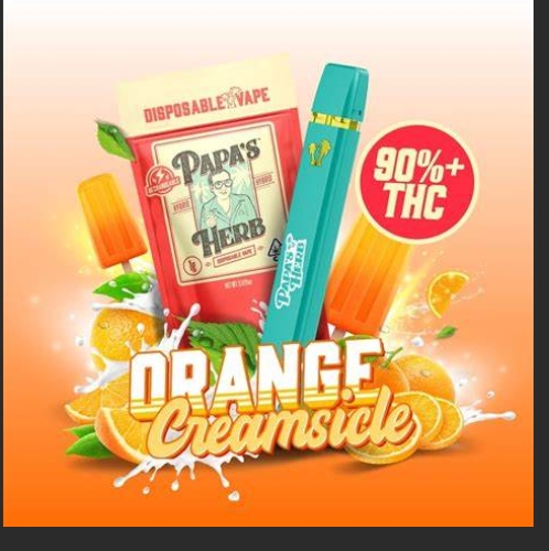 Photograph of product: PAPAS HERB | ORANGE CREAMSICLE| (1g) AIO