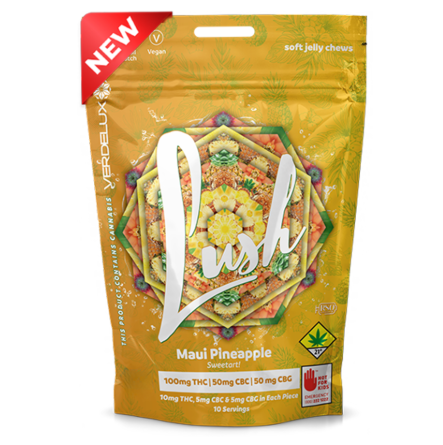 Photograph of product: Maui Pineapple Lush Gummies | 100mg