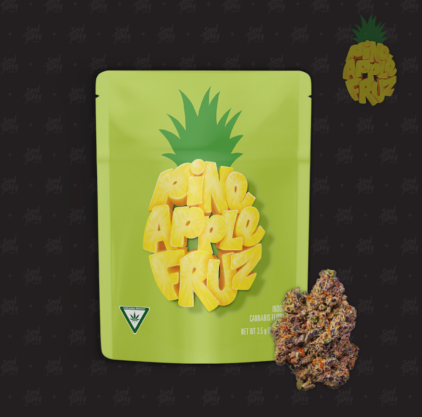 Photograph of product: Pineapple Fruz | 3.5G Bag