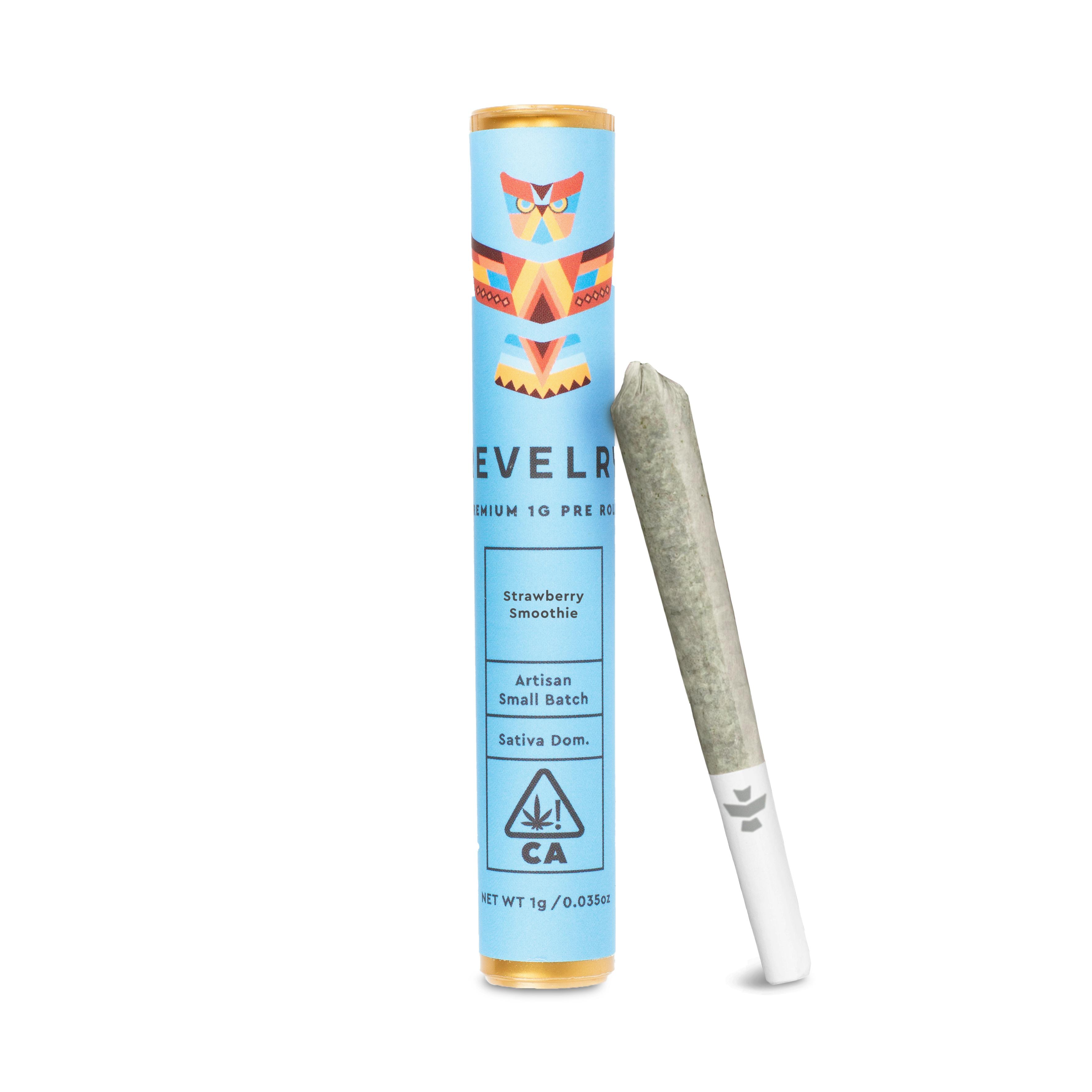 Photograph of product: Revelry Preroll 2pk 1g Strawberry Smash