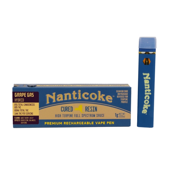 Photograph of product: Nanticoke | Grape Gas | Hybrid | AIO Vape