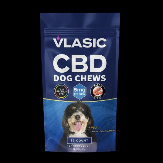 Photograph of Product: Vlasic CBD - Bacon CBD Dog Chews - 30ct
