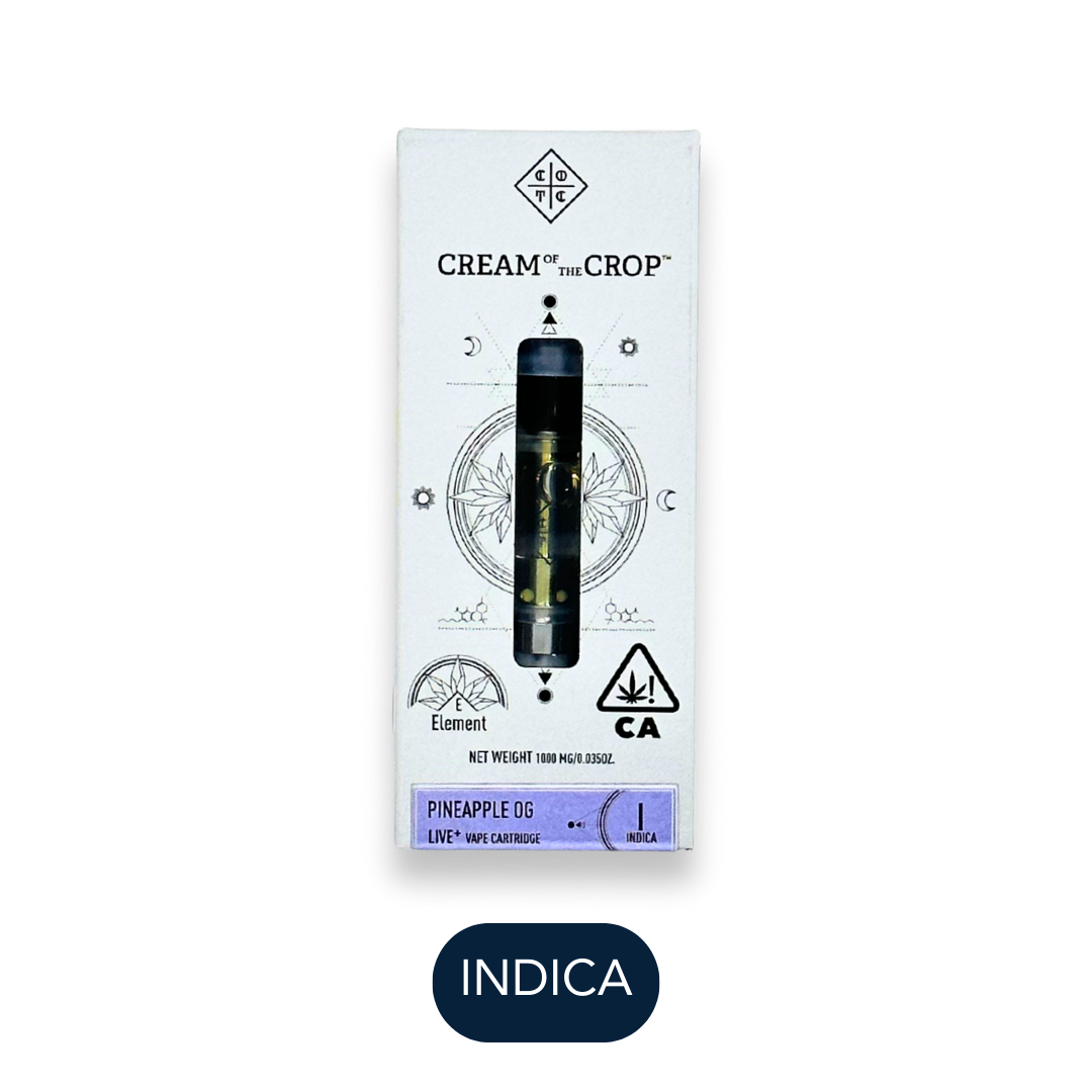 Photograph of product: COTC - Elements - Pineapple Og I - Vape Cart - 1.0g