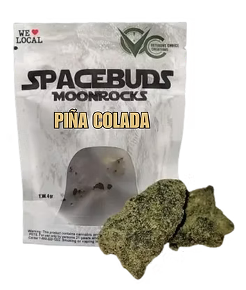 Photograph of product: Pina Colada Moonrocks | Hybrid | Spacebuds