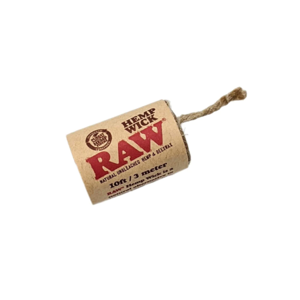 Photograph of product: RAW 10 ft Hempwick