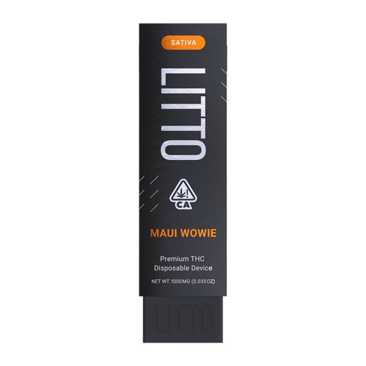 Photograph of product: LITTO - Maui Wowie - Oui'd - TH-oui Disposable Vape Pen V2