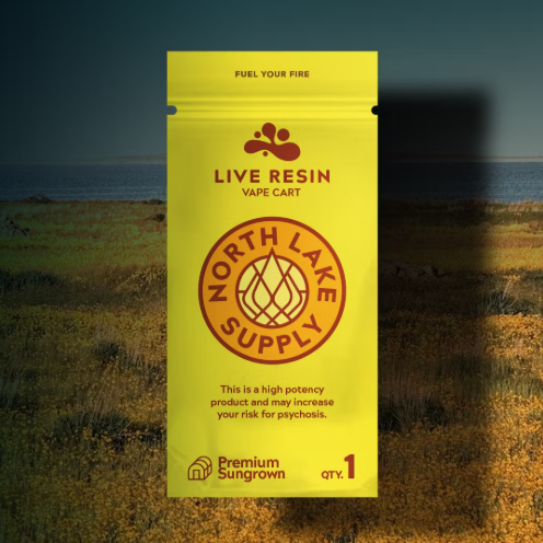 Photograph of product: North Lake Supply | Shoreburst OG | Live Resin Cart | 1g