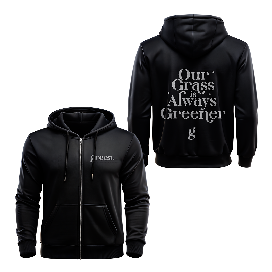 Photograph of product: Green Zip Up Jacket Size XXL