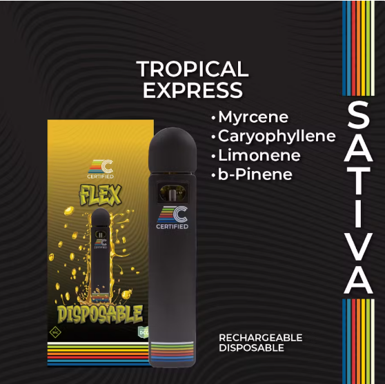 Photograph of product: Tropical Express Disposable Vape