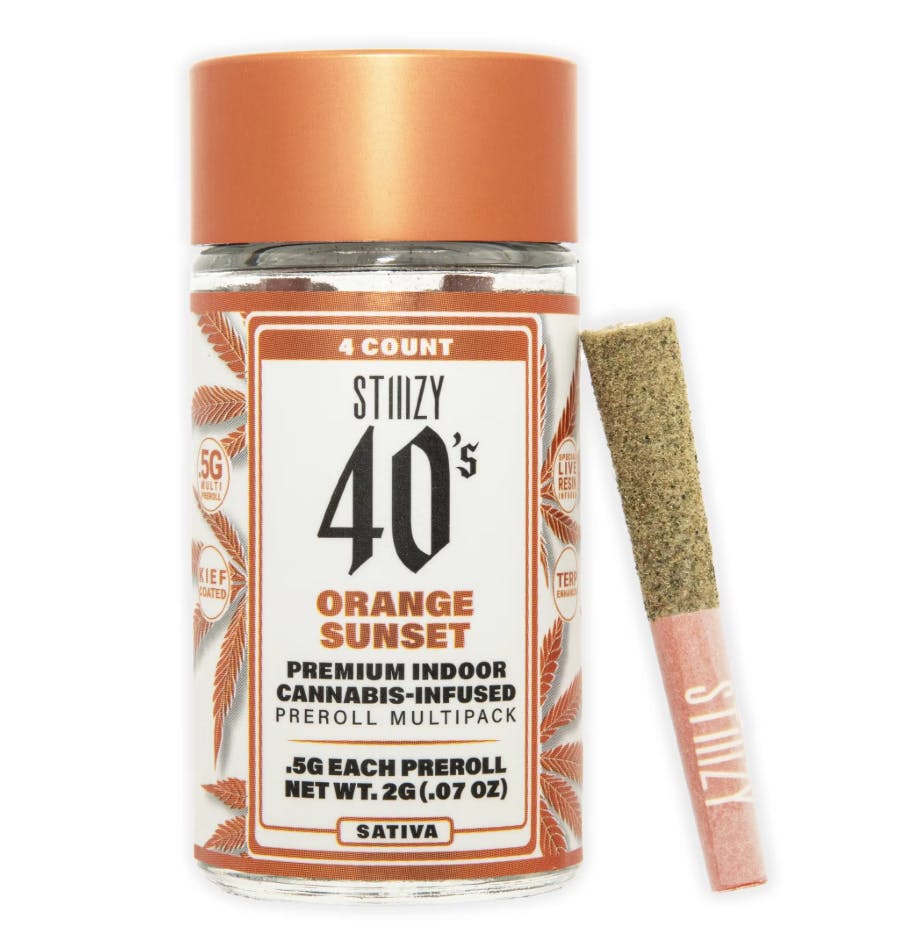 Photograph of product: 40's Orange Sunset Infused Preroll (5pk)