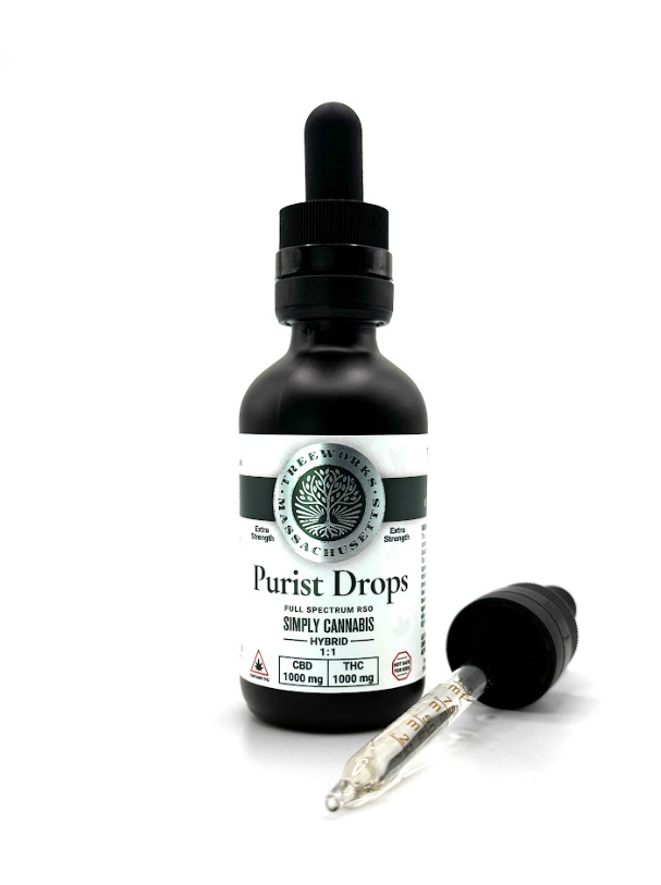 Photograph of product: Purist Drops | 1:1 | CBD:TH-oui