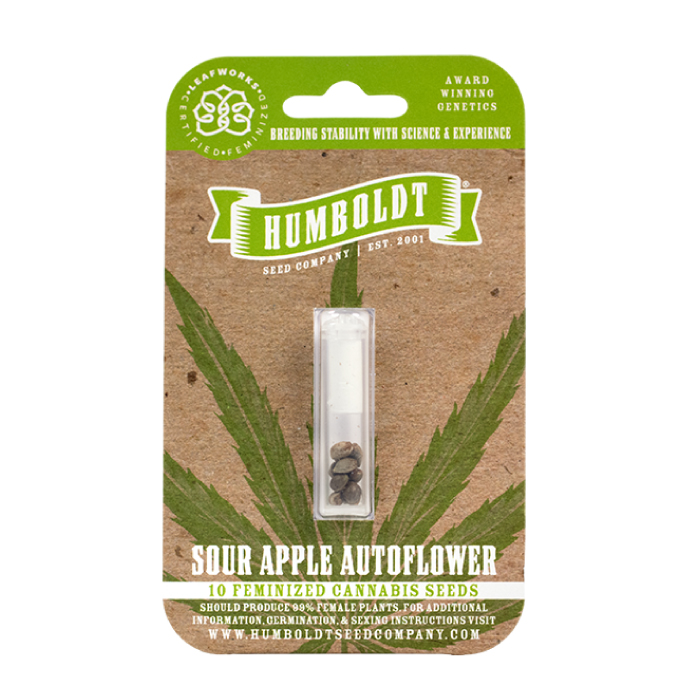 Photograph of product: Sour Apple Autoflower (10 fem) - Pine State Seeds / Humboldt Seeds
