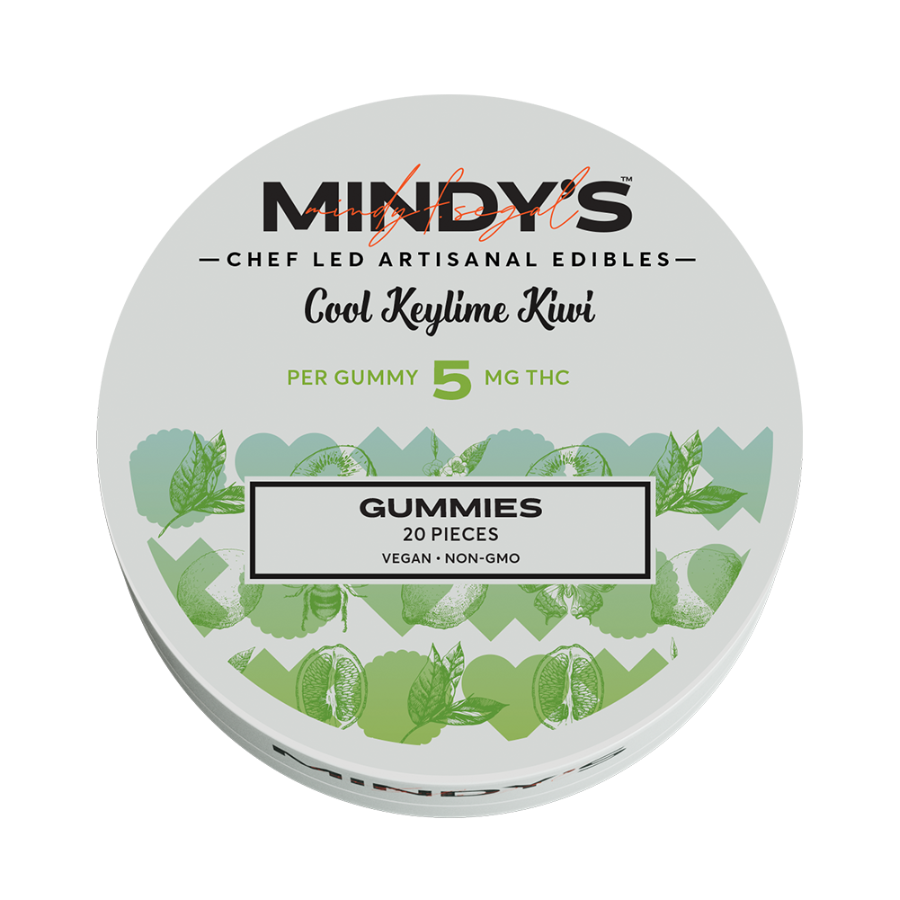 Photograph of product: Mindy's | Cool Keylime Kiwi | 100mg